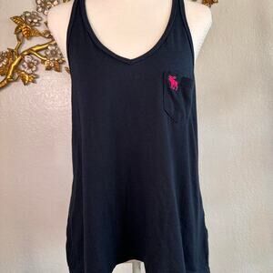 Classic black tank by abercrombie